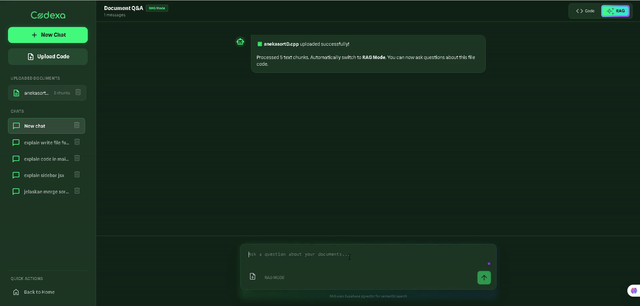 Codexa Demo